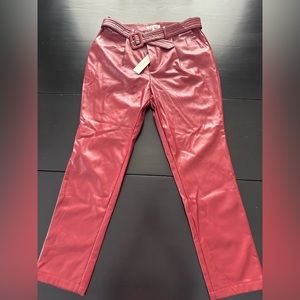 BCBG Vegan Leather Pants